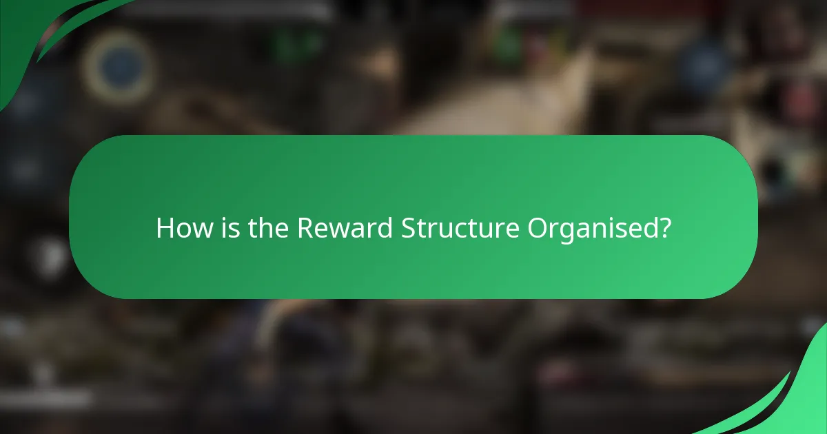 How is the Reward Structure Organised?